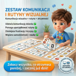 Zestaw do komunikacji wizualnej i rutyny
