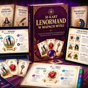 36 Kart Lenormand w Mapach Myśli