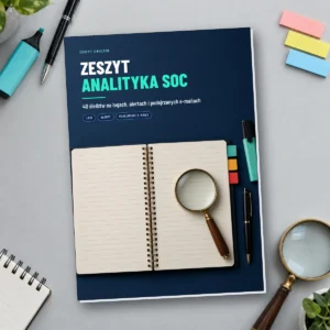 OB - Zeszyt analityka SOC: 40 śledztw na logach, alertach i podejrzanych e-mailach